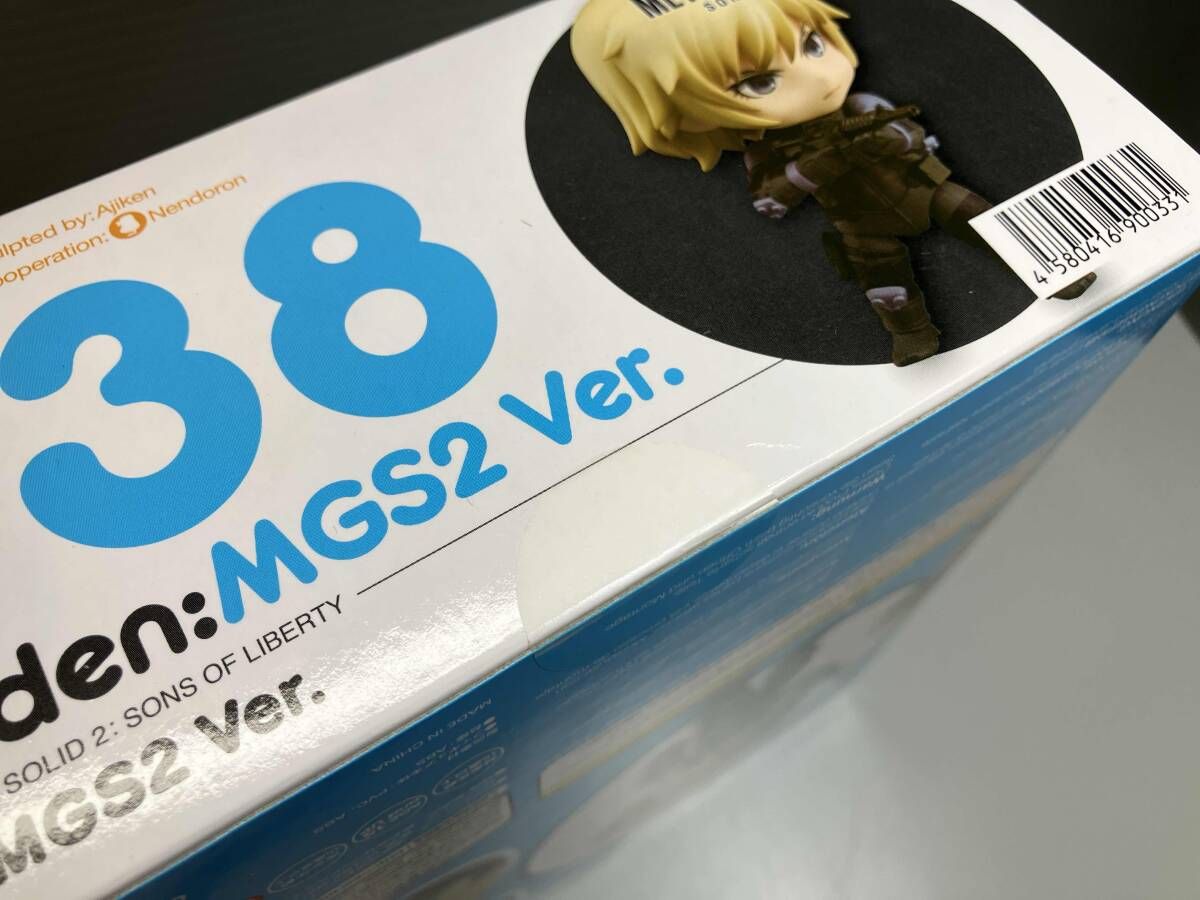 未開封品 ねんどろいど 538 METAL GEAR SOLID2 雷電 MGS2Ver. メタル 