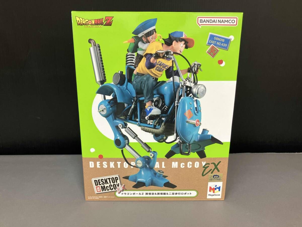 メガハウス 孫悟空&悟飯&二足歩行ロボット DESKTOP REAL McCOY EX 