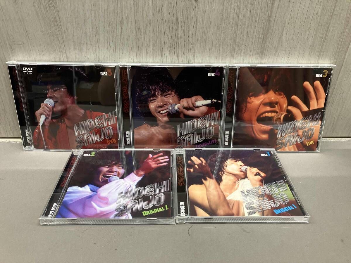 CD西城秀樹 &frasl;絶叫・情熱・感激(4CD+DVD) - メルカリ