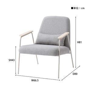 約W66.5×D80×H81×SH43cm 組立式