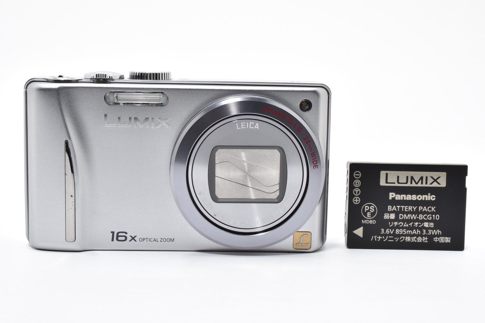 ☆良品☆ Panasonic パナソニック LUMIX DMC-TZ18 シルバー ルミックス