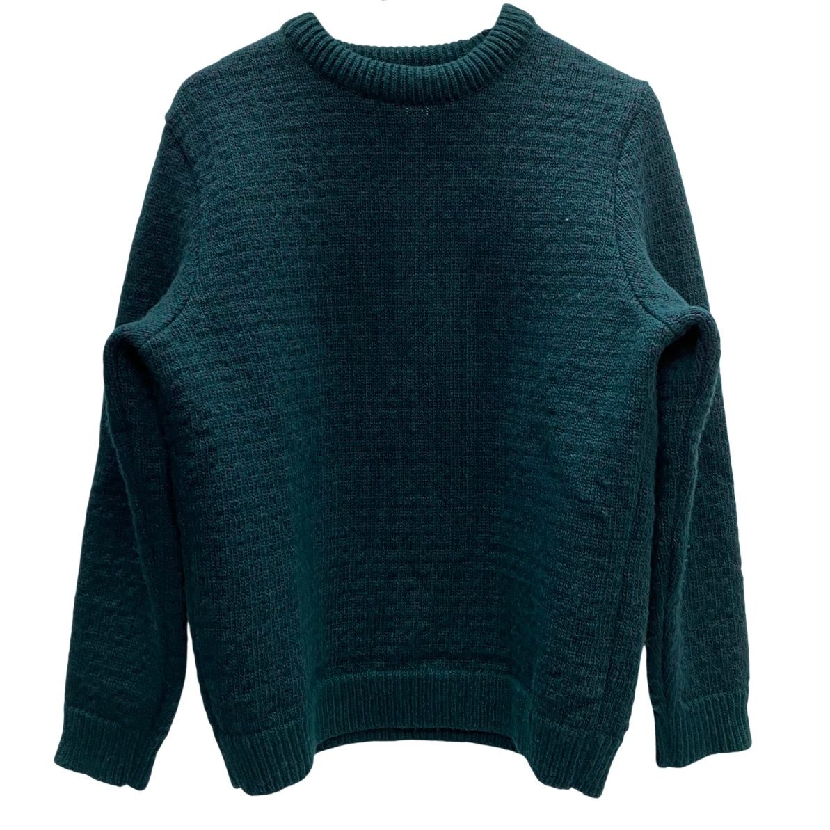 エルエルビーン L.L.Bean バーズアイニット ノルウェー製 259447 L.L.Bean メンズ ニットセーター グリーン バーズアイ