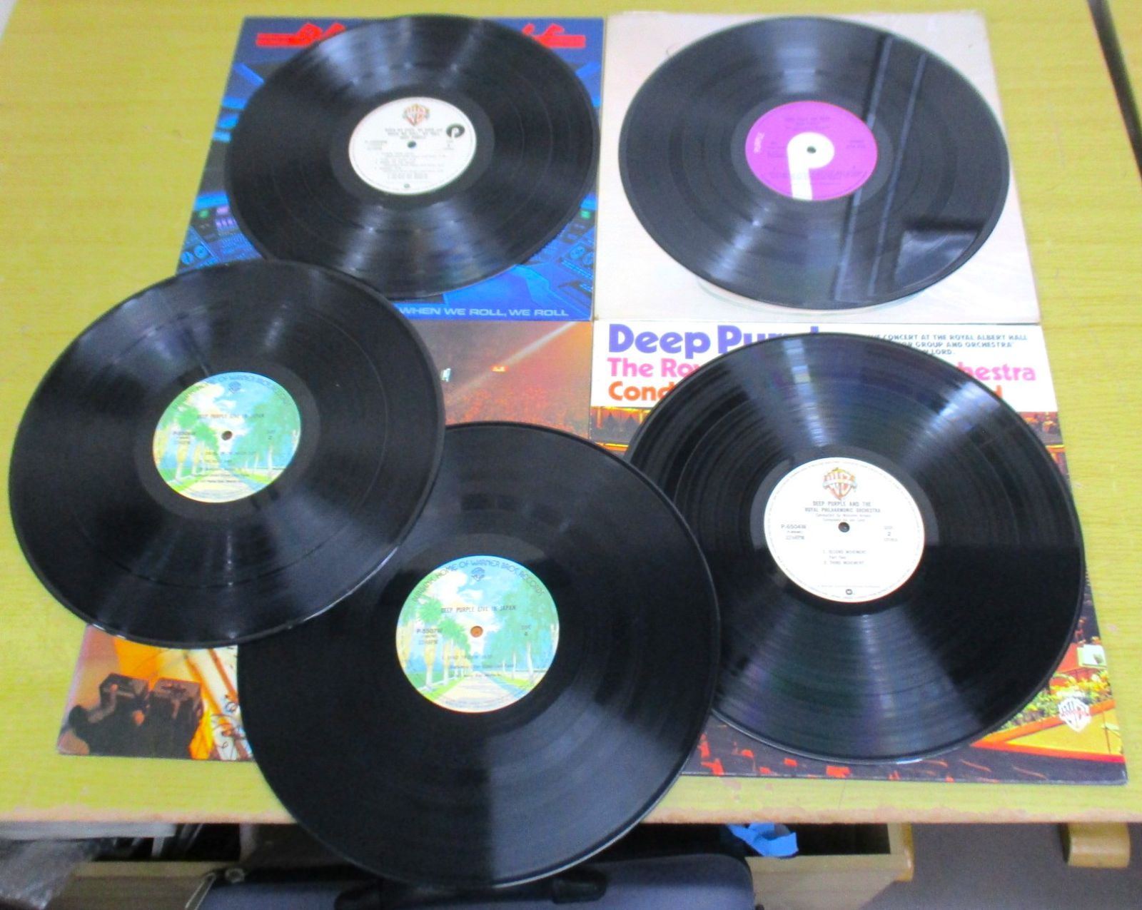 B114 DEEP PURPLE LPレコード 6枚セット SHVL793 P-6505W P-10559W 