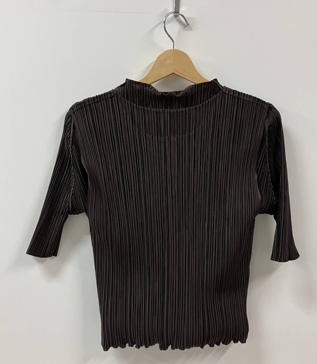 ISSEY MIYAKE いっせい みやけ 半袖カットソー PLEATS PLEASE PP41