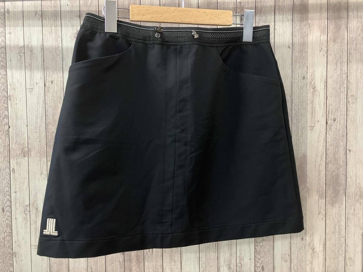 LANVIN SPORT ゴルフ用スカート S 黒新品 タグ付き定価27500円 人気セール，お得】 LANVIN SPORT ランバンスポーツ ブラック スカート