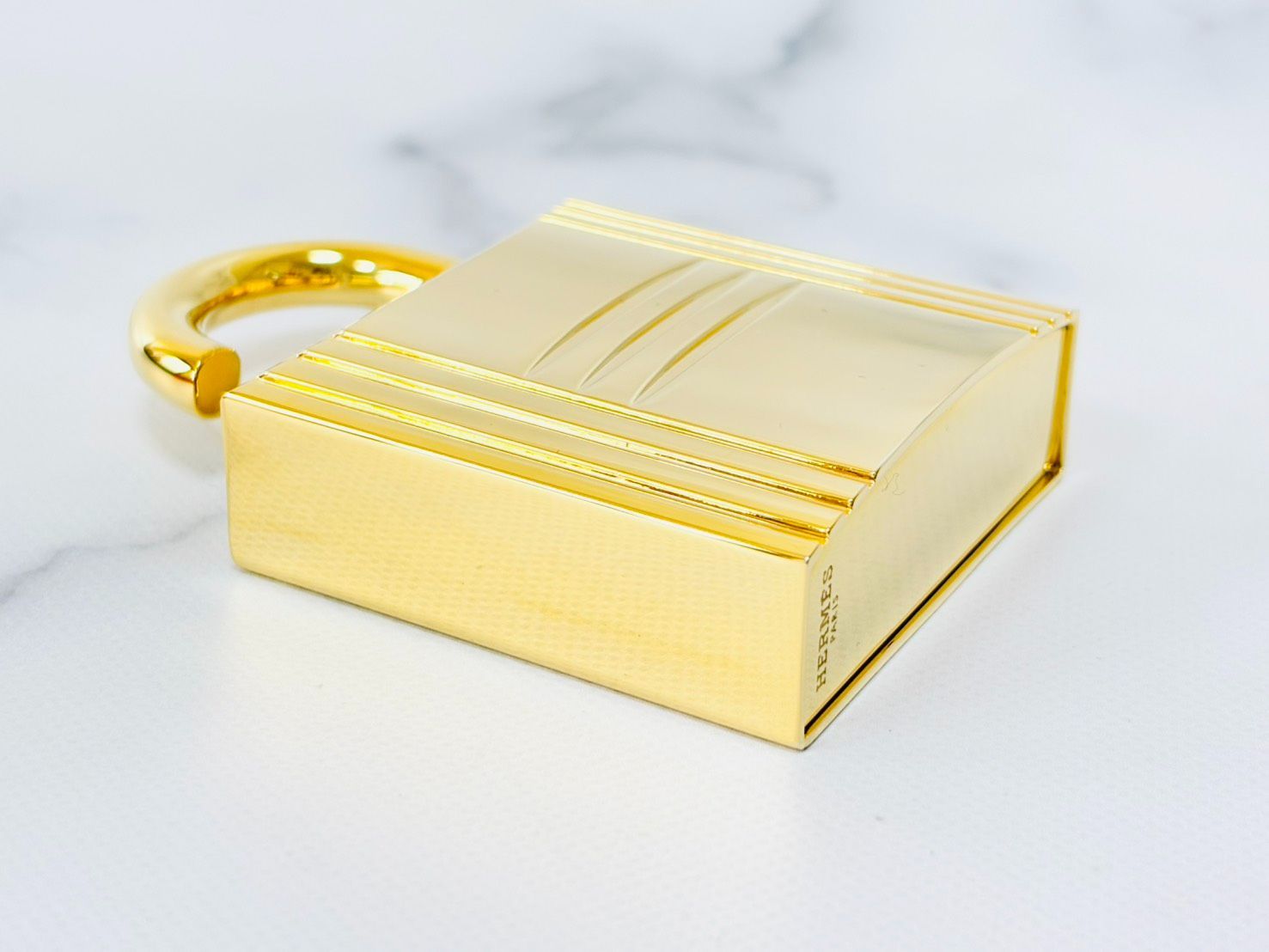 ☆HERMES エルメス カデナ型 ジュエルロック パフュームボトル 香水 