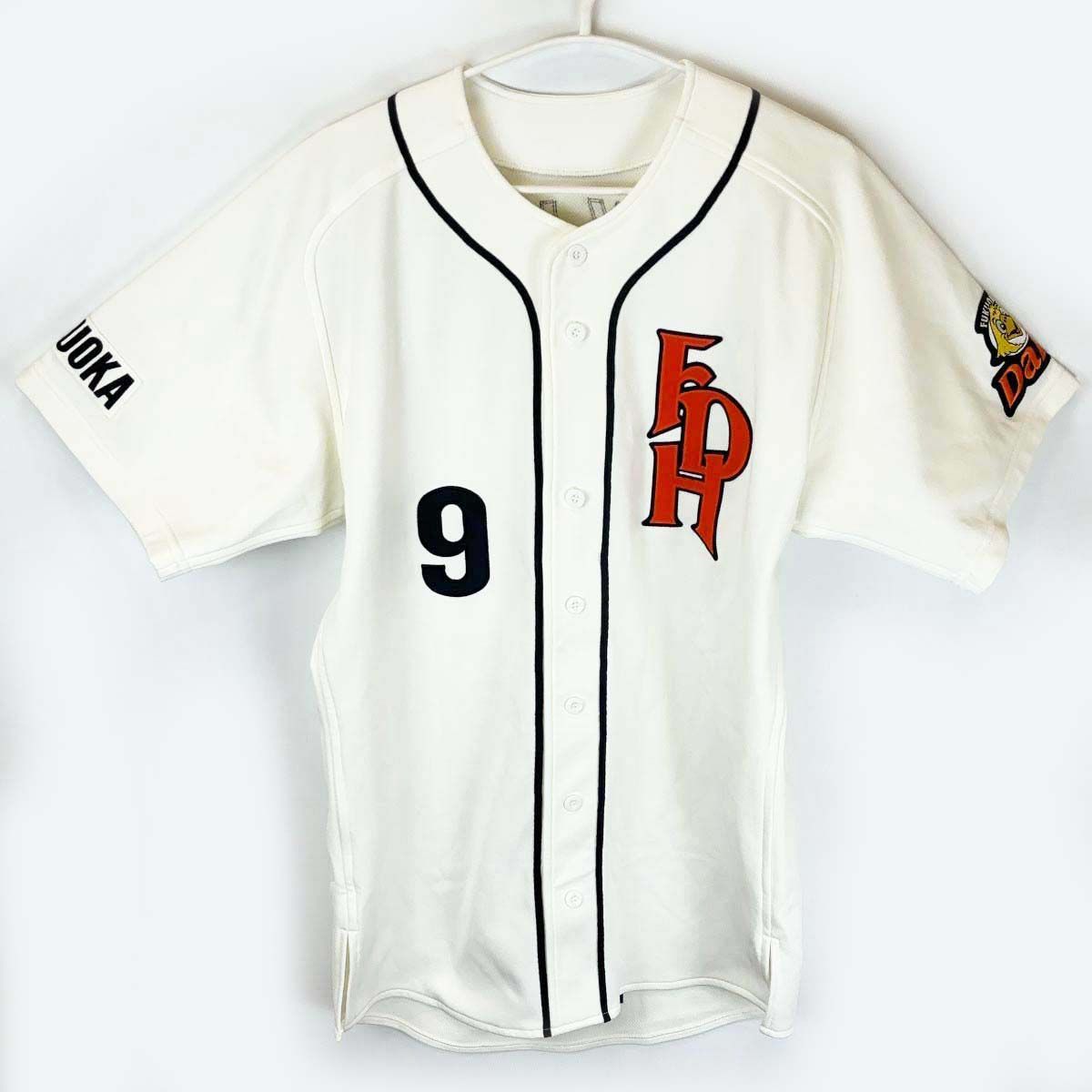 ミズノプロ 福岡ダイエーホークス ユニフォーム #9 小久保裕紀 MIZUNO 
