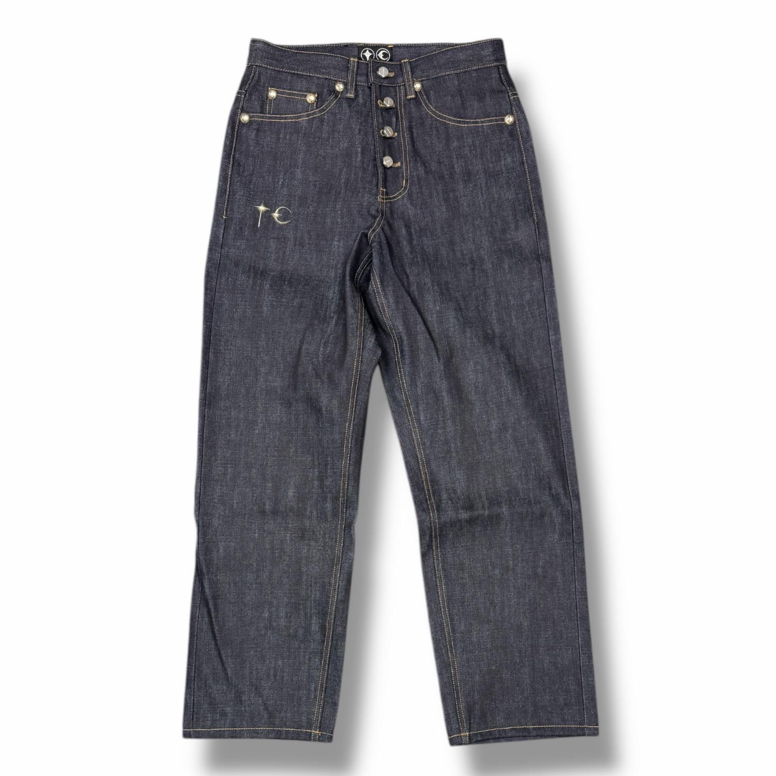 未使用 THUG CLUB 25SS LAND WARFARE DENIM PANTS ランドウォーフェア 
