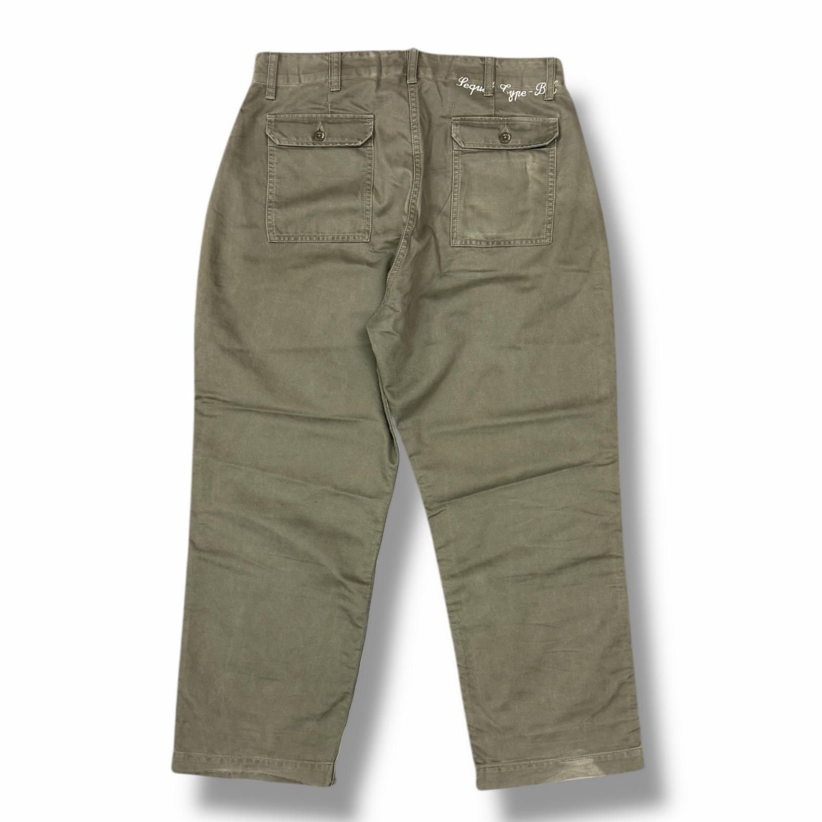 参考上代41800円 SEQUEL 25SS BAKER PANTS -TYPE-BK ベイカーパンツ