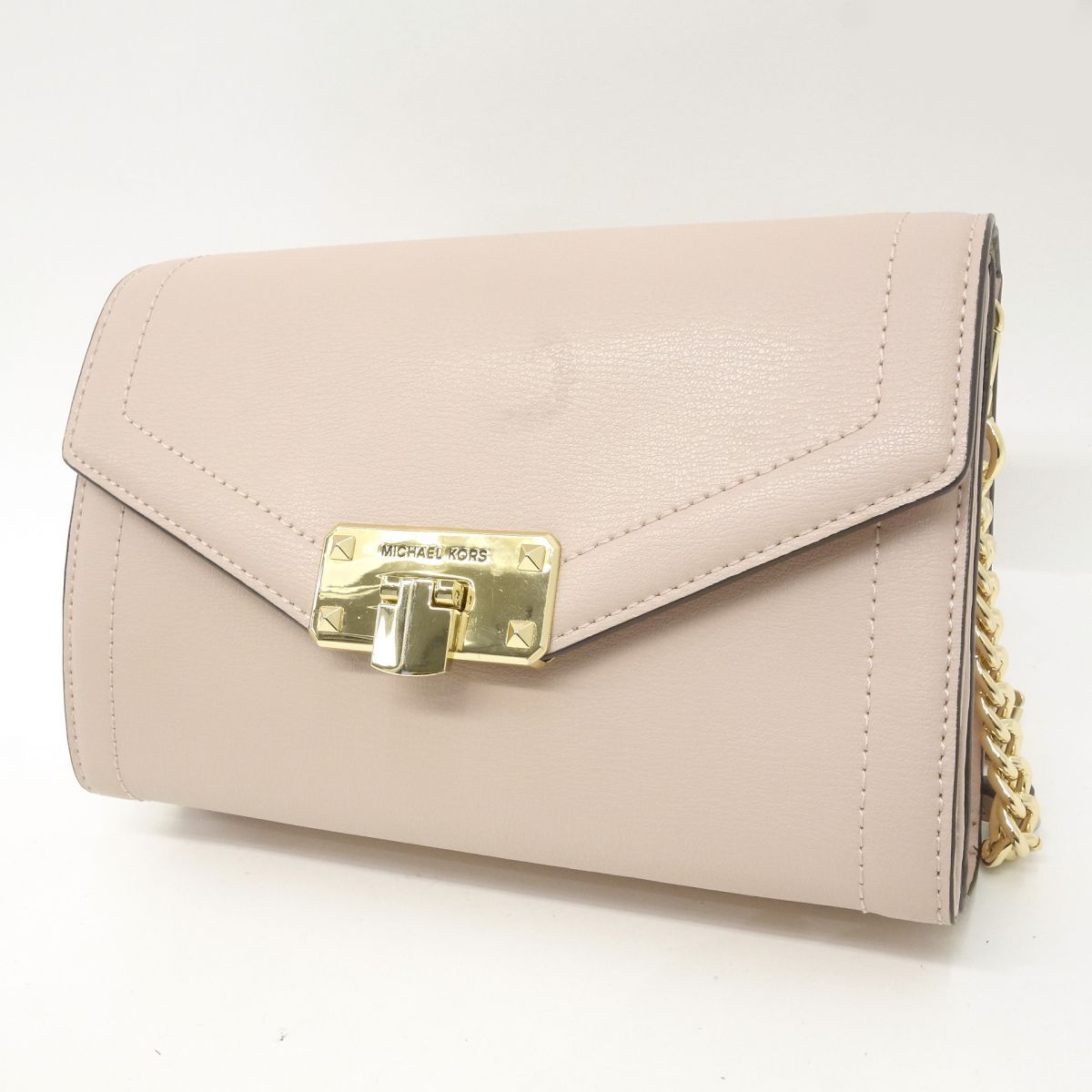 MICHAEL KORS マイケルコース KINSLEY チェーン 三つ折り 2way 