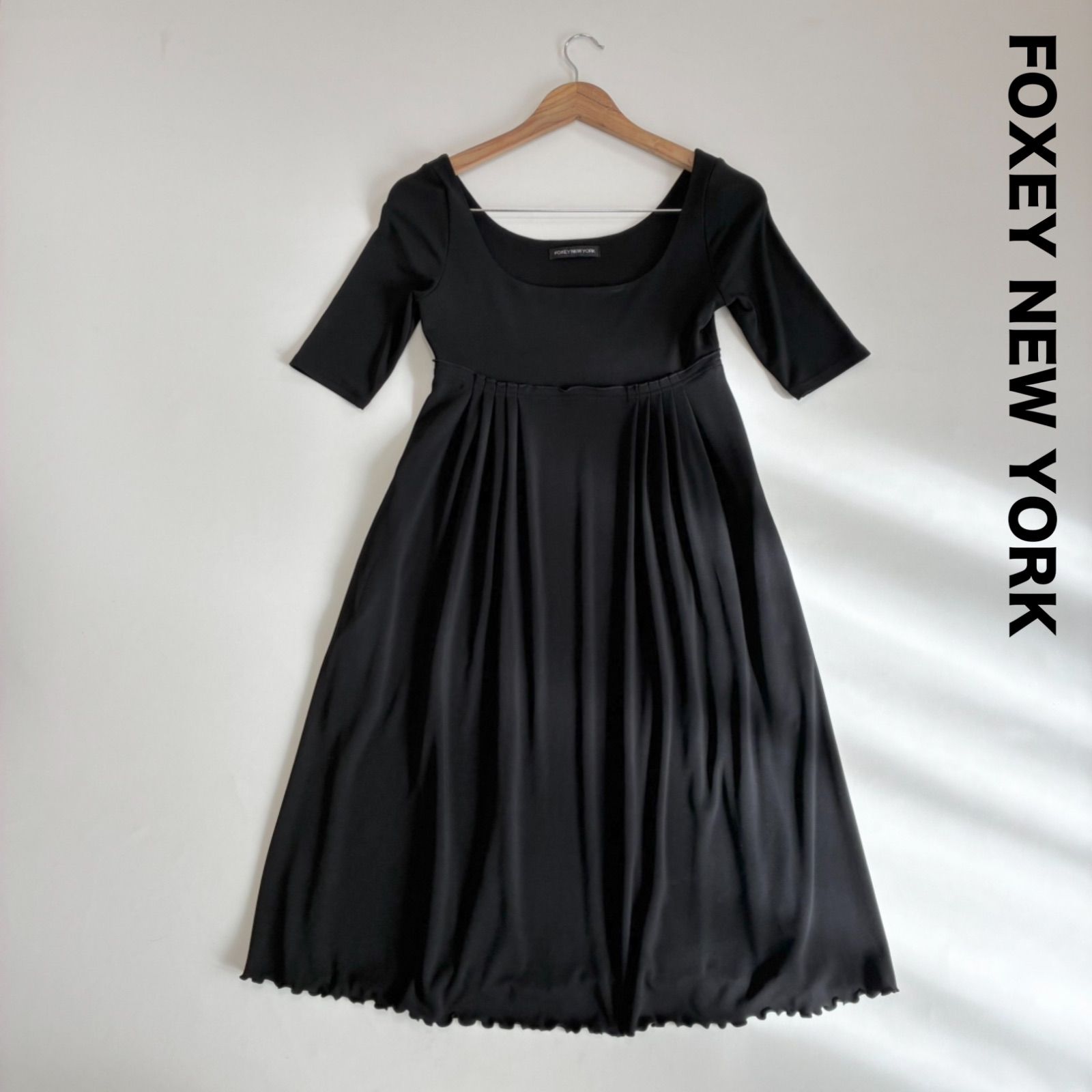 FOXEY NEW YORK フォクシーニューヨーク☆ストレッチカットソー 