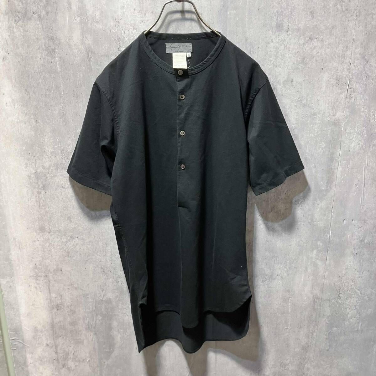 00s YOHJI YAMAMOTO POUR HOMME コットンポプリンオーバーシャツ 
