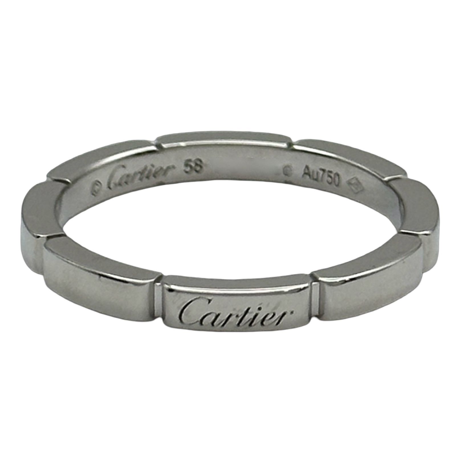 カルティエ Cartier マイヨンパンテールリング ホワイトゴールド Au750
