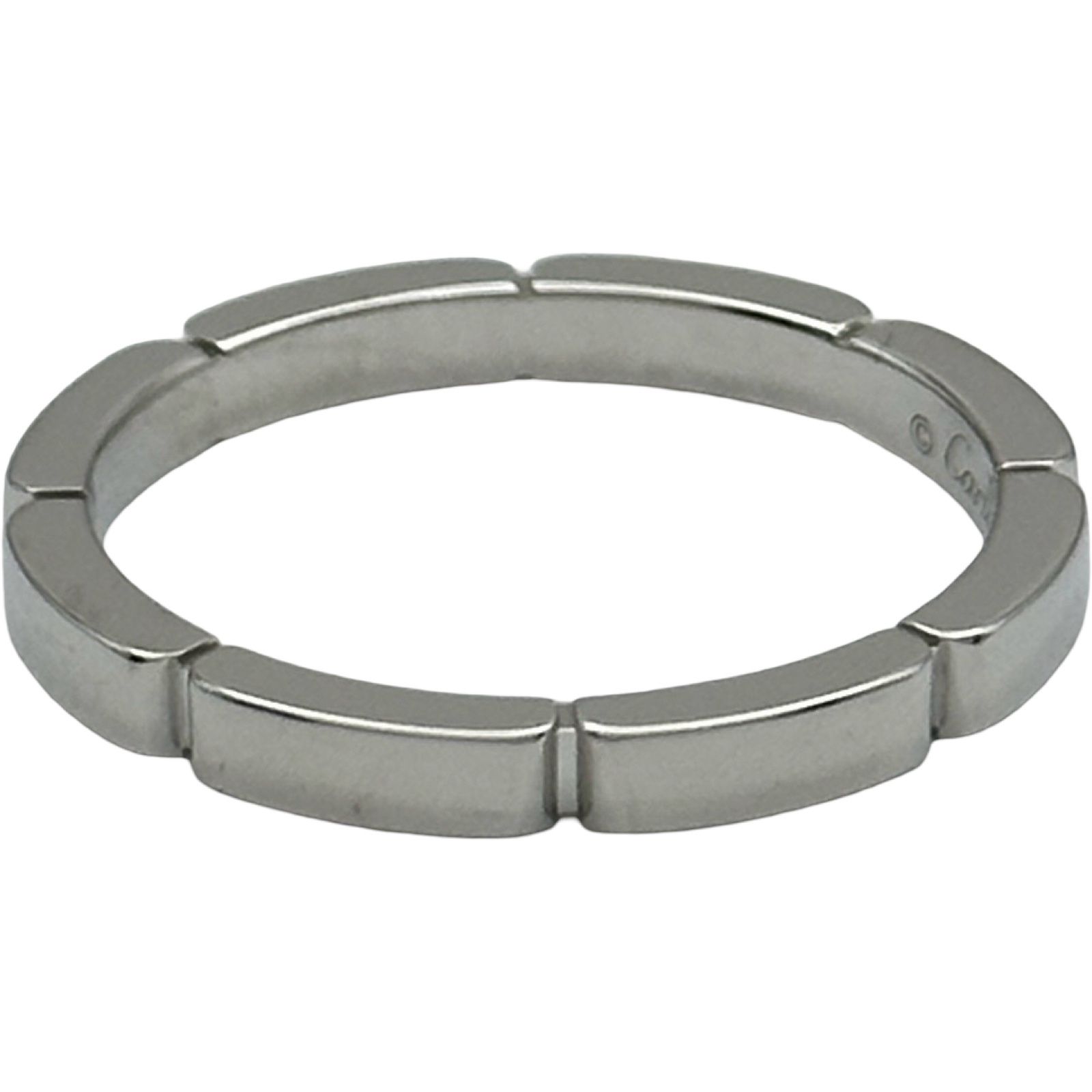 s*u様 N Cartier カルティエ マイヨンパンテール リング 750刻印 カルティエ Cartier マイヨンパンテールリング ホワイトゴールド Au750