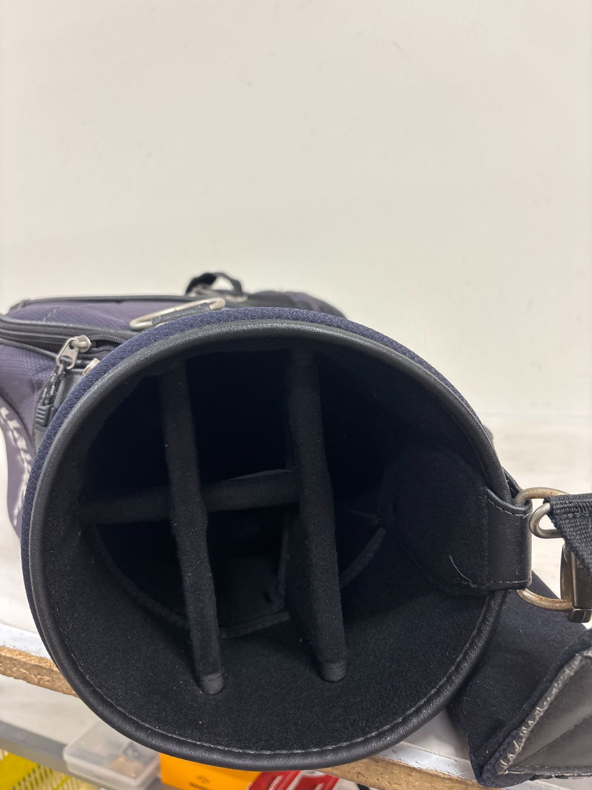  送料無料 Callaway キャロウェイ キャディバッグ ゴルフバッグ ネイビー 5分割 アプローチ練習用品 ゴルフバッグ キャディバッグ ゴルフ