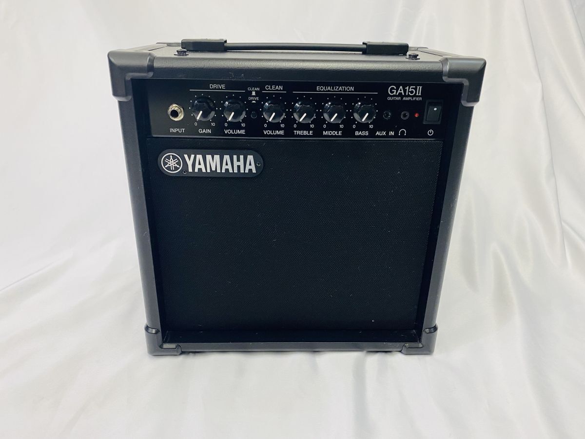 YAMAHA GA15II ヤマハ 家庭用ギターアンプ 黒色