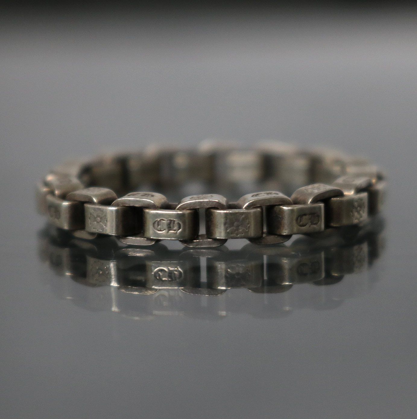 CHROME HEARTS 銀座店 クロムハーツ ボックスチェーン リング 指輪