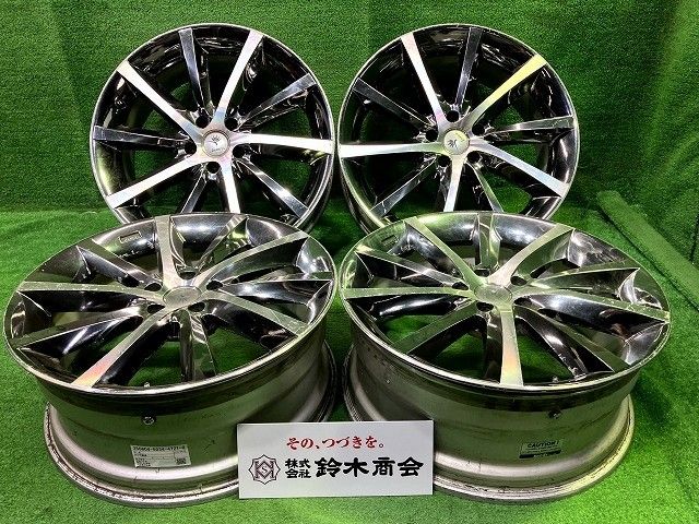 『最終値下げ』20インチ クレンツェ　ヴィシュヌEVO 中古 20インチ 20×8.5J 5穴 WEDS クレンツェ ヴィシュヌ EVO 社外