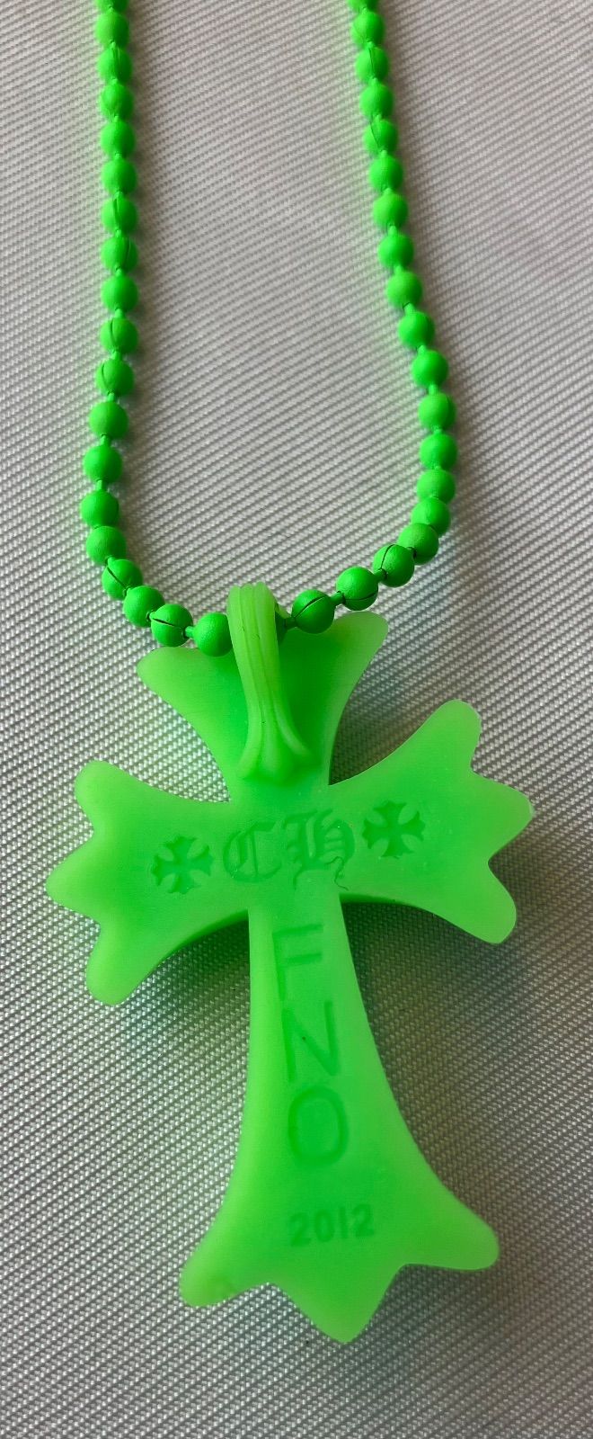 CHROME HEARTS/クロムハーツ ノベルティ ラバーネックレス 3点セット