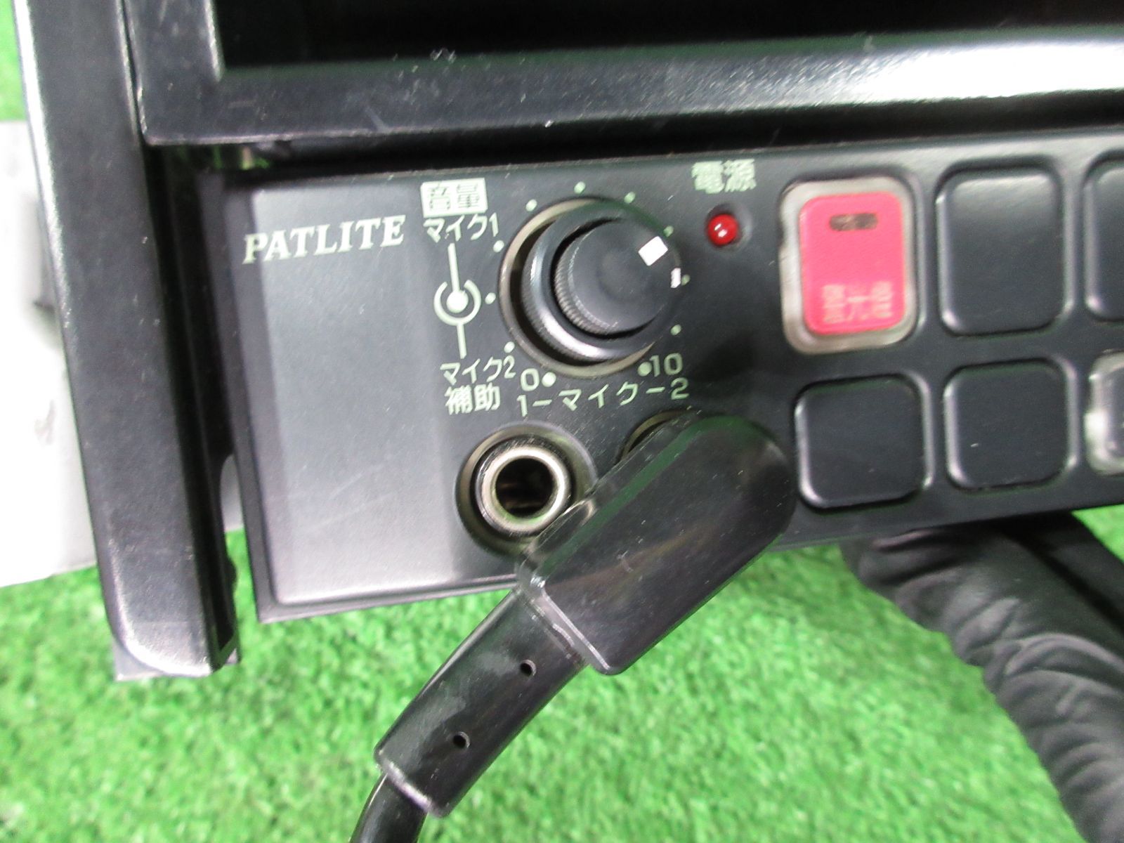 パトライト製 サイレンアンプ SAP-500RBZ マイク付き - メルカリ