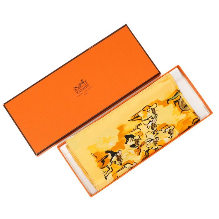 ◇エルメス◇シルク/カレ 45/プチカレ/馬着とともに/ガヴロッシュ/スカーフ SAランク】 エルメス HERMES スカーフ カレ45 プチカレ ガブロッシュ