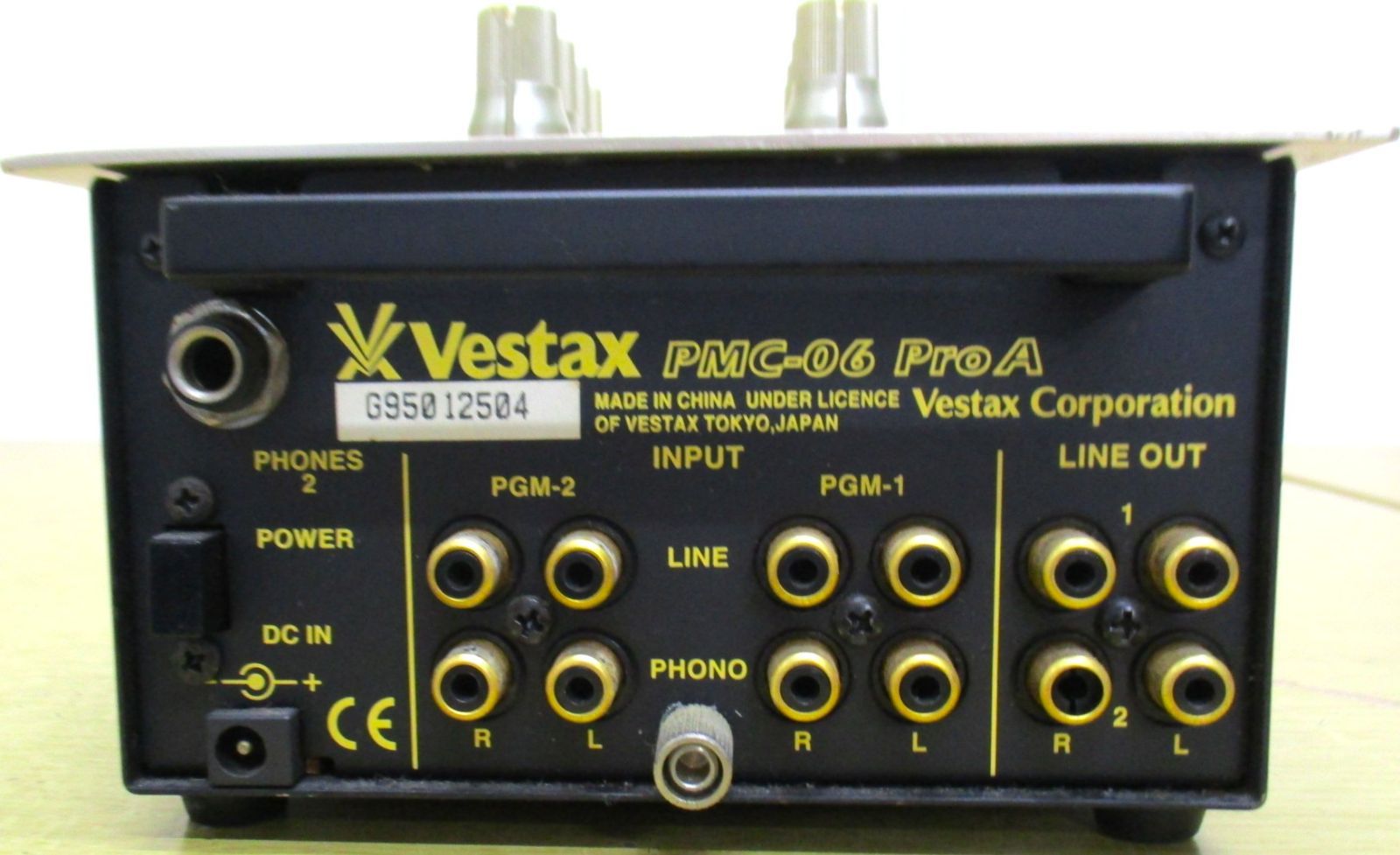B119 動作未確認 Vestax PMC-06 ProA DJミキサー - メルカリ