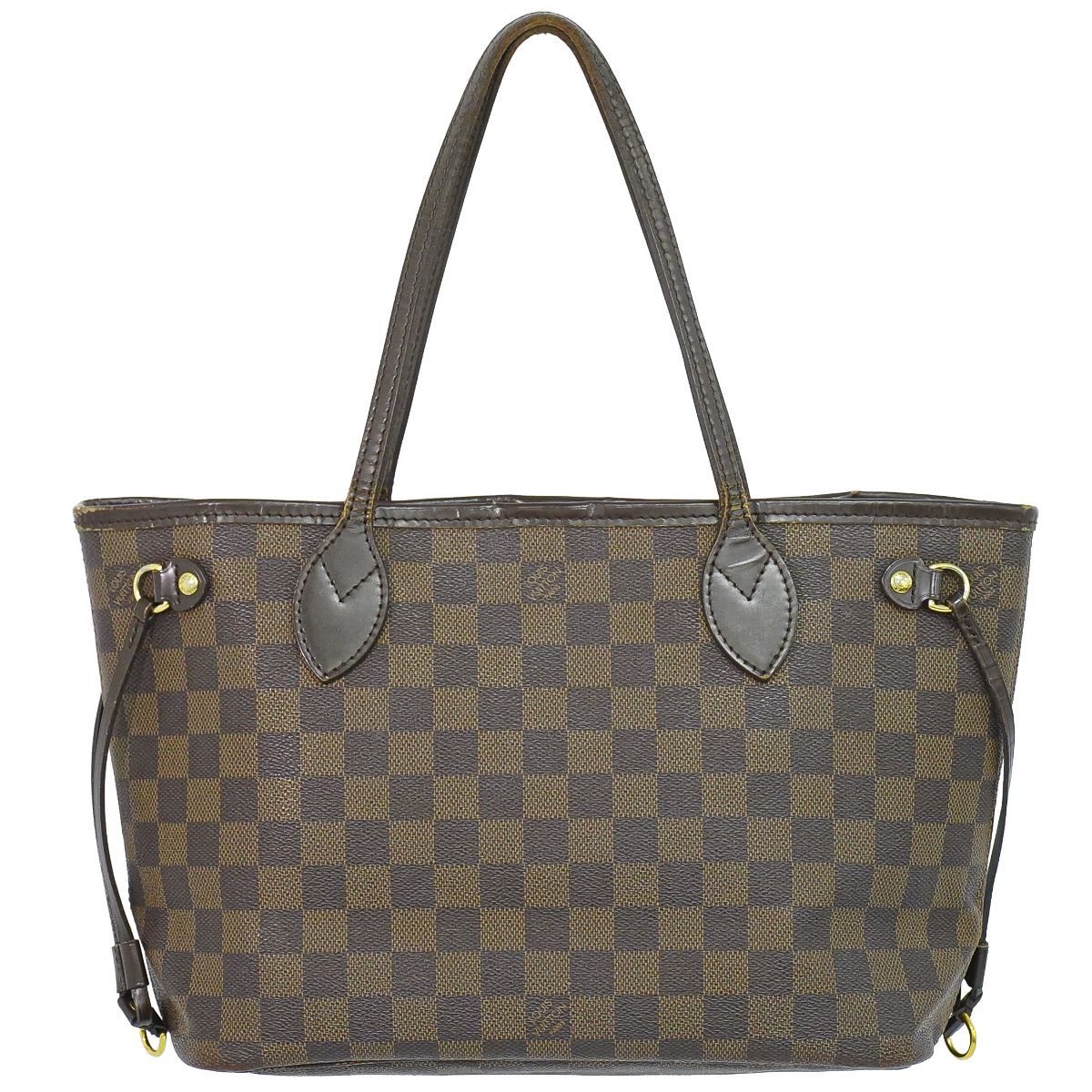 本物 ルイヴィトン LOUIS VUITTON LV 旧型 ネヴァーフル PM ダミエ 
