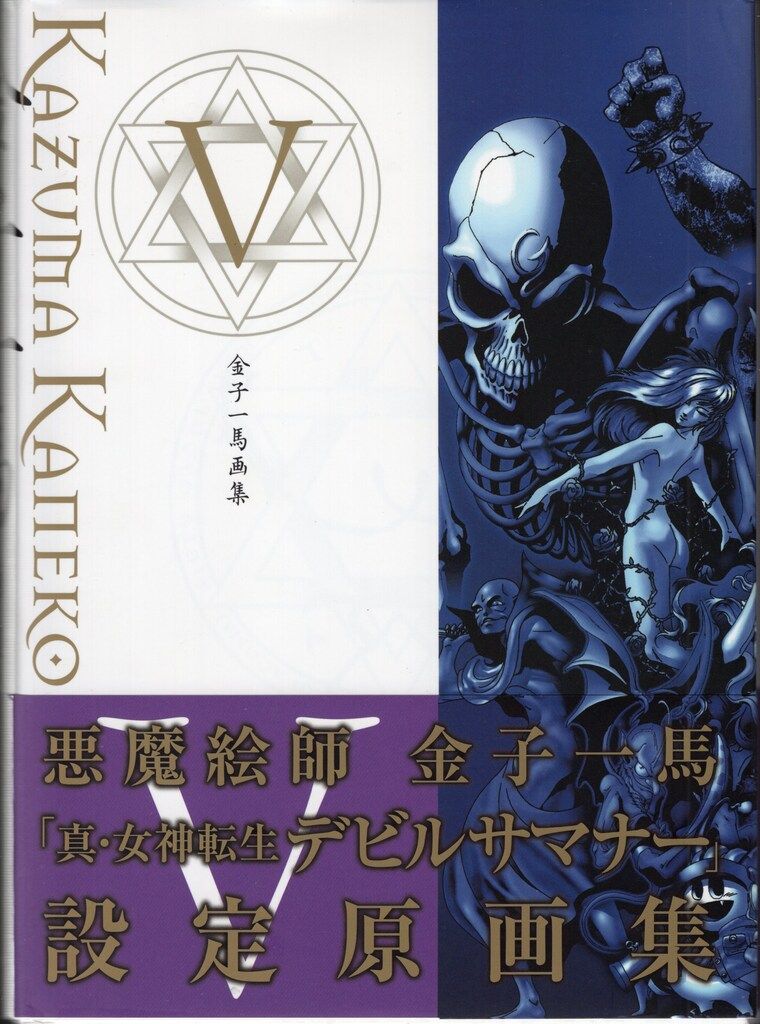 最安値，送料無料 新紀元社 金子一馬 金子一馬画集Ⅴ (帯付)