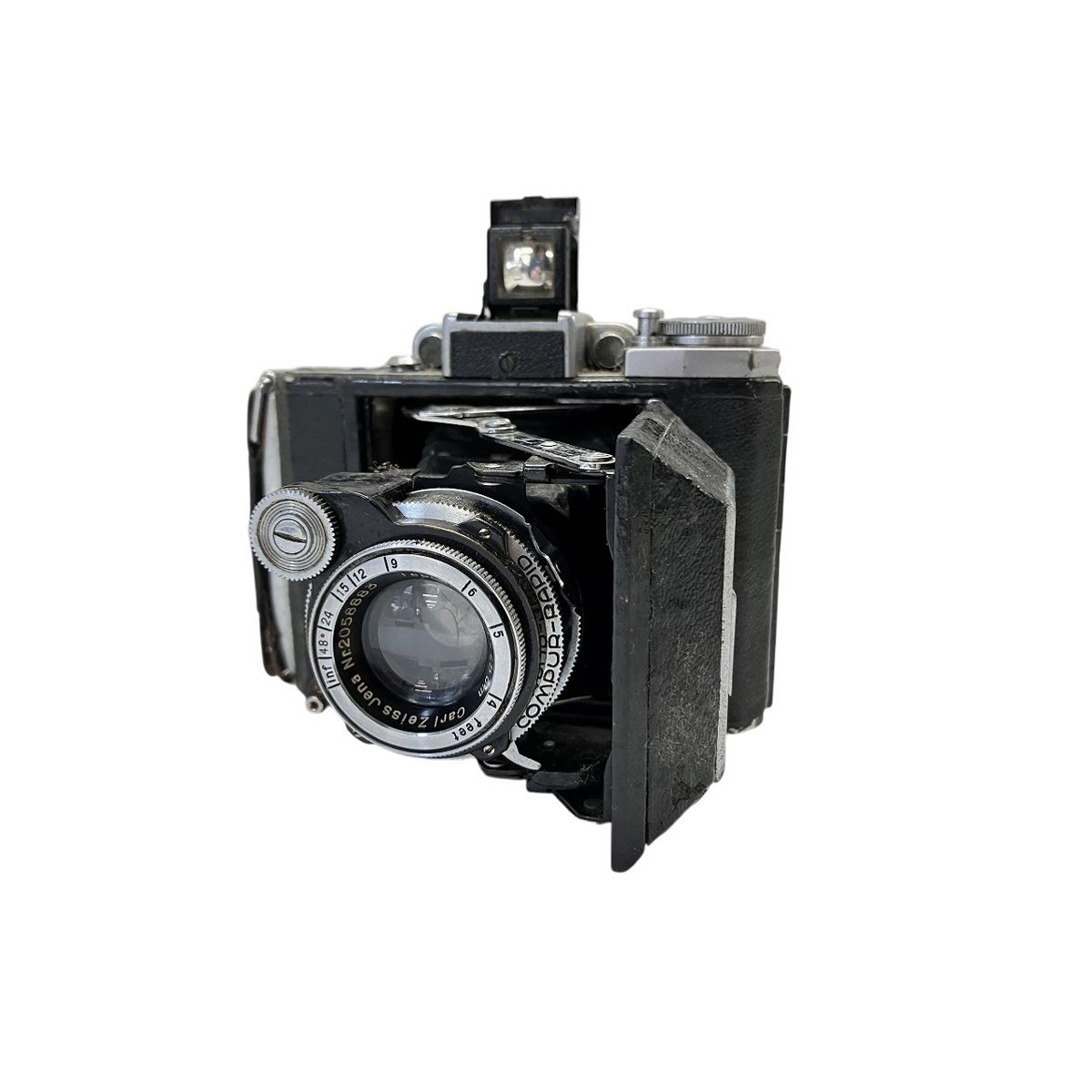 ジャンク ZEISS IKON Tessar 1:3.5 f=105mm ビンテージ 蛇腹カメラ