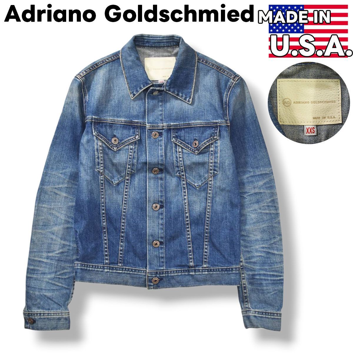 USA製 エージー AG アドリアーノ ゴールドシュミット Adriano 