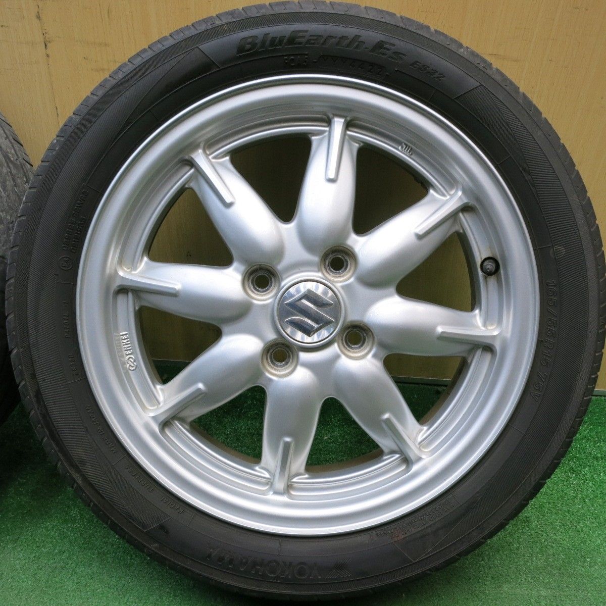 4本価格！22年☆スズキ HA36S アルト 純正 ENKEI 165/55R15 ヨコハマ