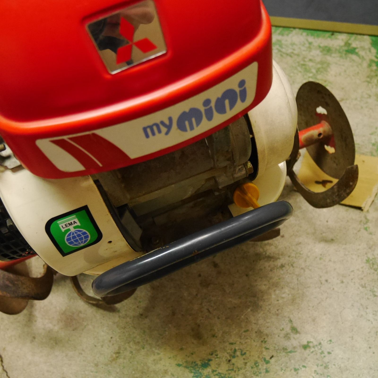 岐阜発 直接引取限定】☆三菱 my mini 耕うん機 農用 トラクター MM306