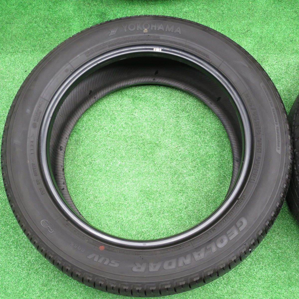 バリ溝！24年！9.5分☆225/55R18 ヨコハマ ジオランダー SUV G055 