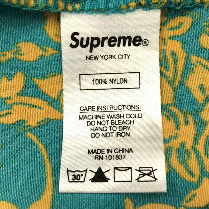 中古】Supreme 20SS Warm Up Pant Teal Floral L[79] - メルカリ