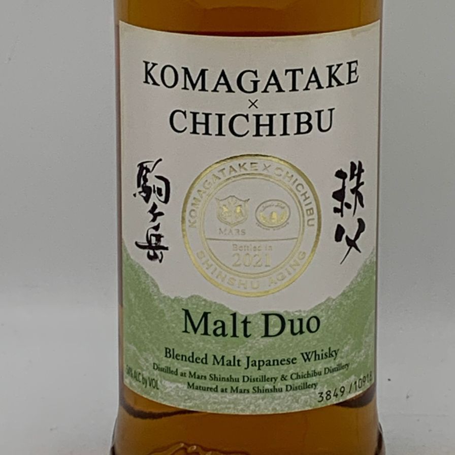 駒ヶ岳 秩父 Malt Duo 2021 ☆ MARS 駒ヶ岳×秩父 Malt Duo 2021 700ml