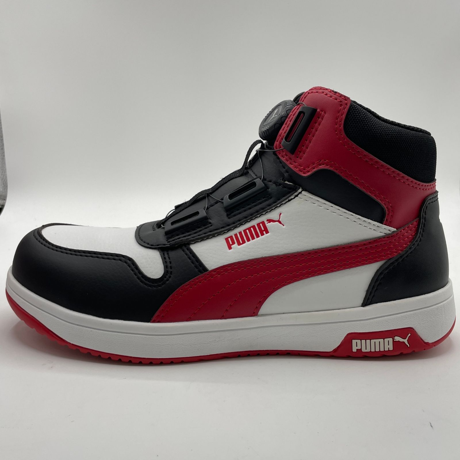 未使用品 26.0cm】 PUMA プーマ 安全靴 フロントコート ブラック 