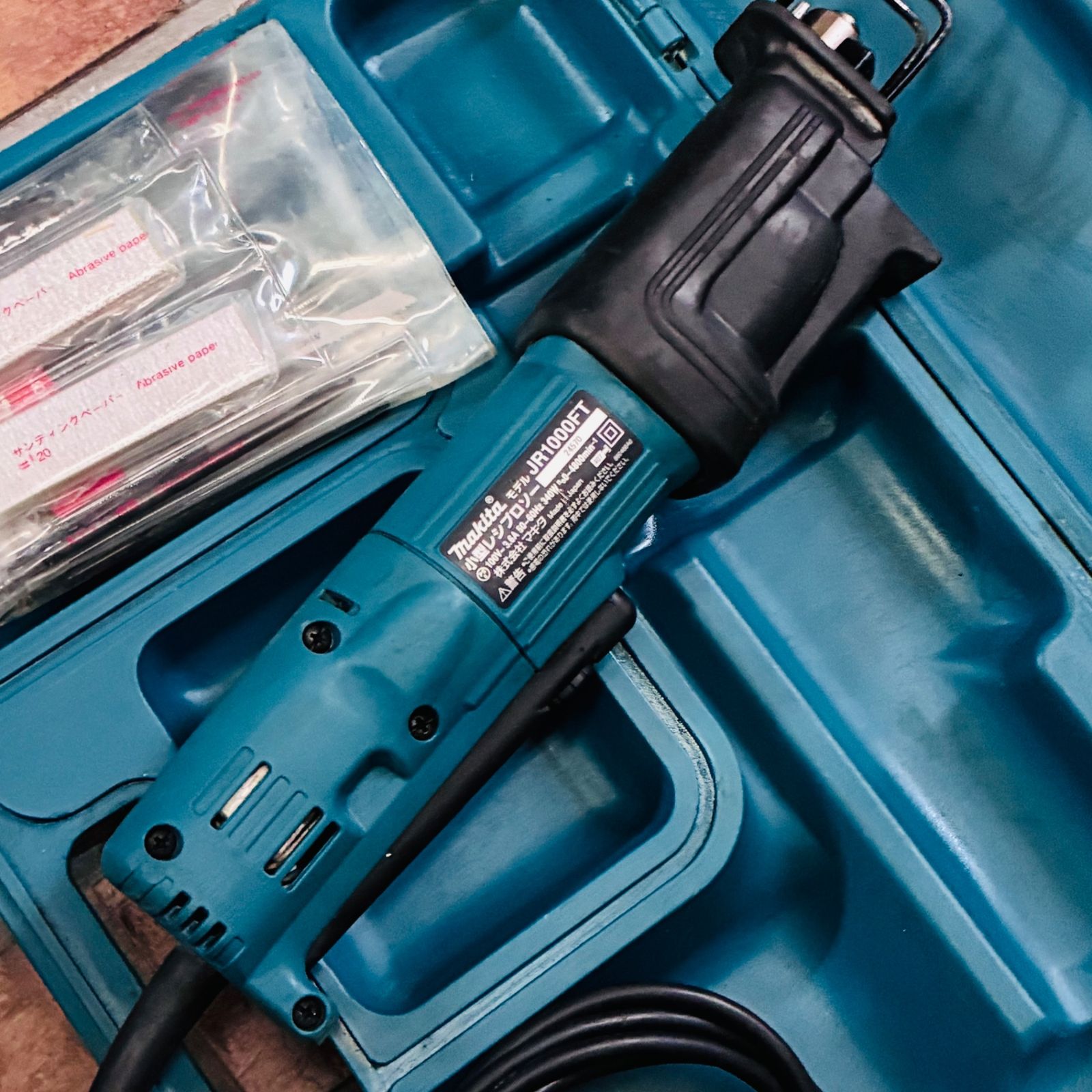 動作良好 マキタ(makita) 小型レシプロソー JR1000FT ブレード多数付属 