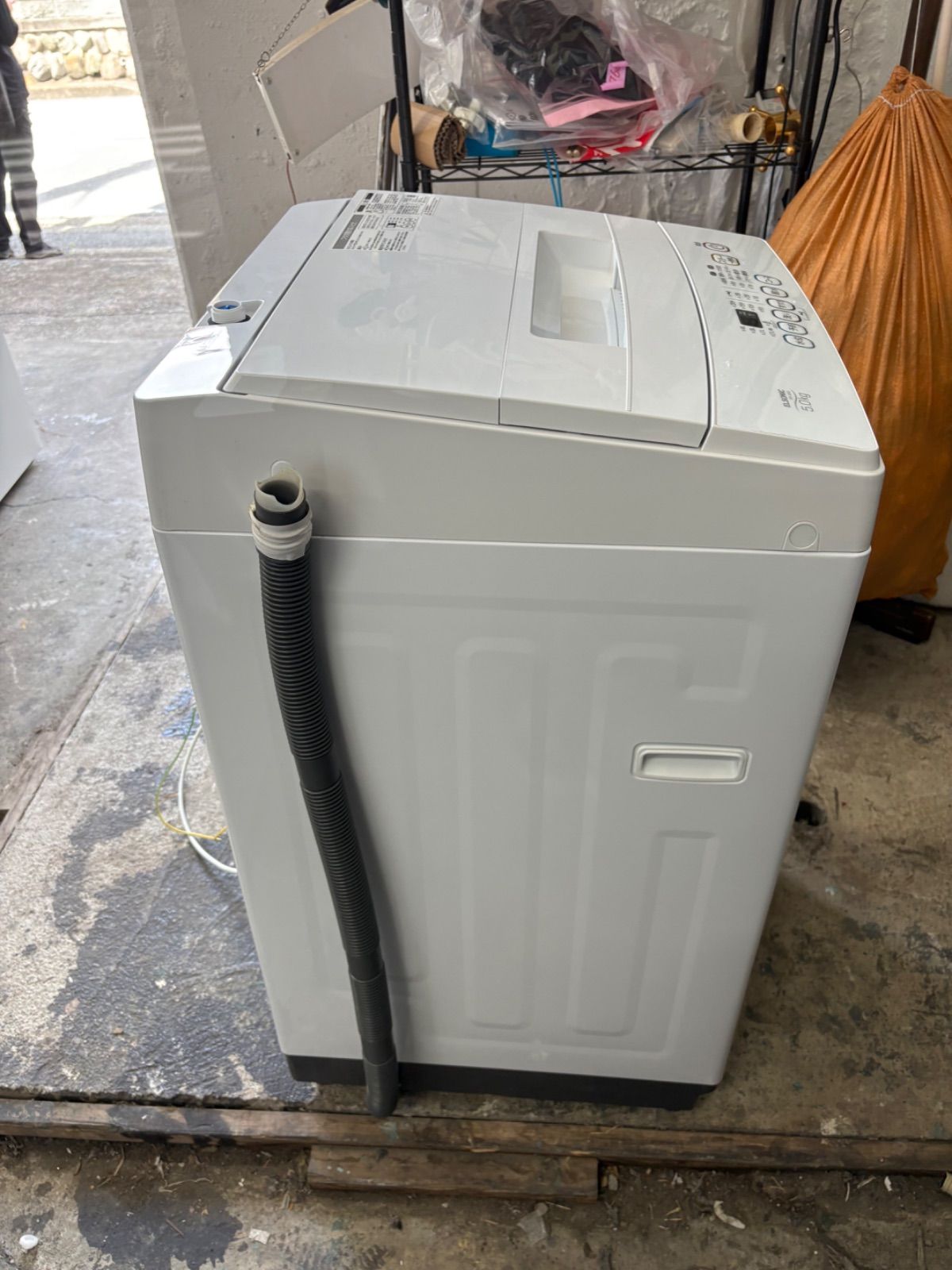 縦型洗濯機 ELSONIC 2021年 5.0kg EM-L50S2 ノジ - メルカリ