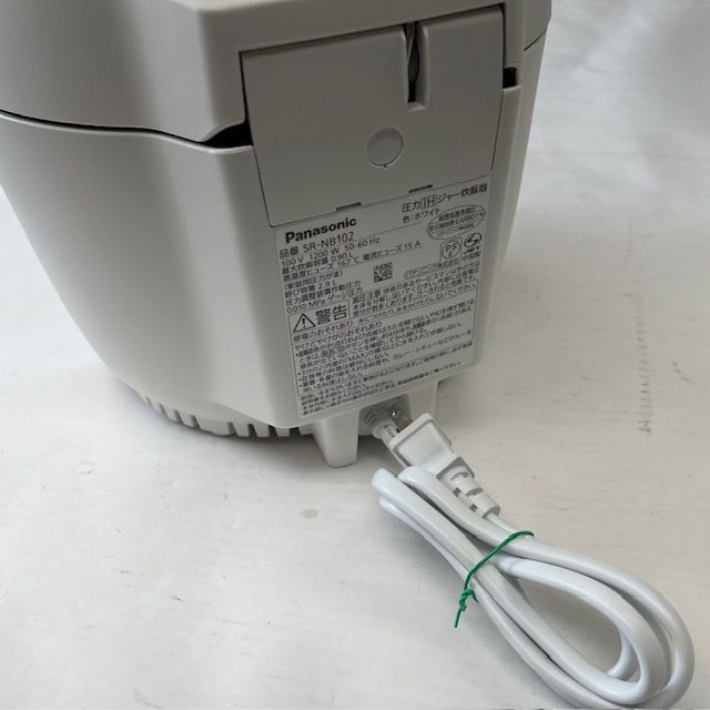 動作確認済】【中古】本体のみ パナソニック 圧力IHジャー炊飯器 5合 