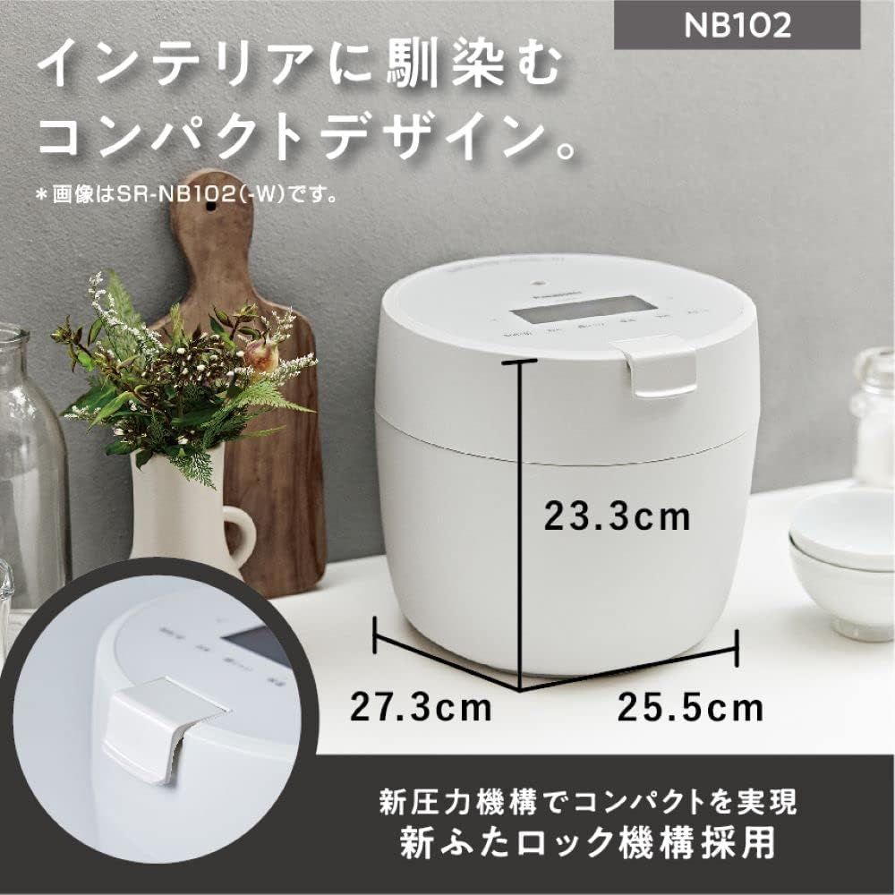 動作確認済】【中古】本体のみ パナソニック 圧力IHジャー炊飯器 5合 