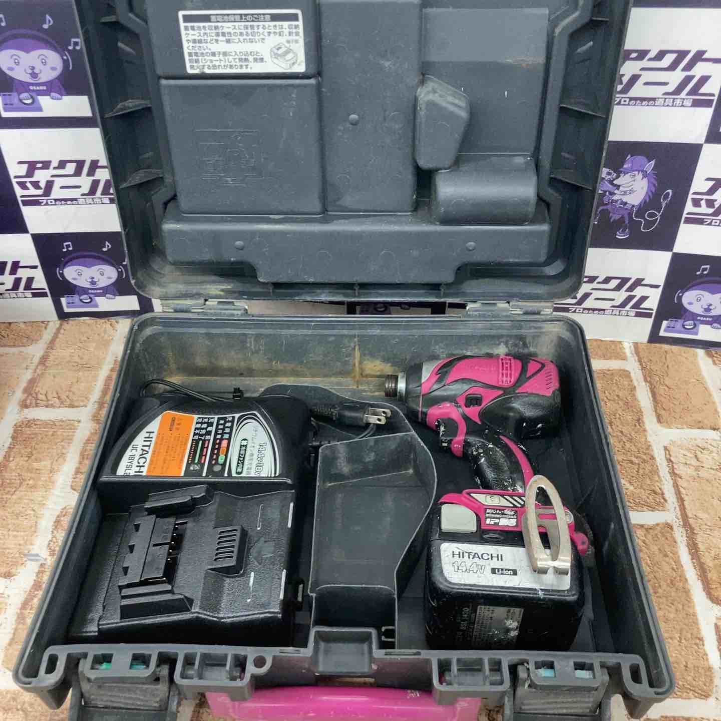 中古品】ハイコーキ(HIKOKI ※旧:日立工機) コードレスインパクト 
