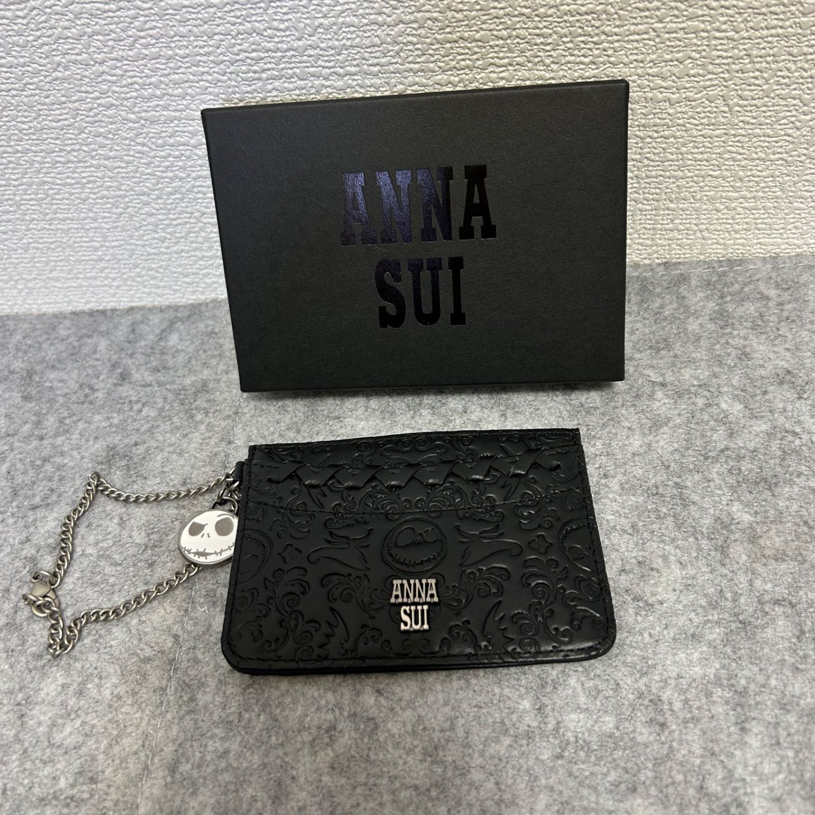 ANNA SUI×Disney ナイトメアパスケース ナイトメアビフォアクリスマス 