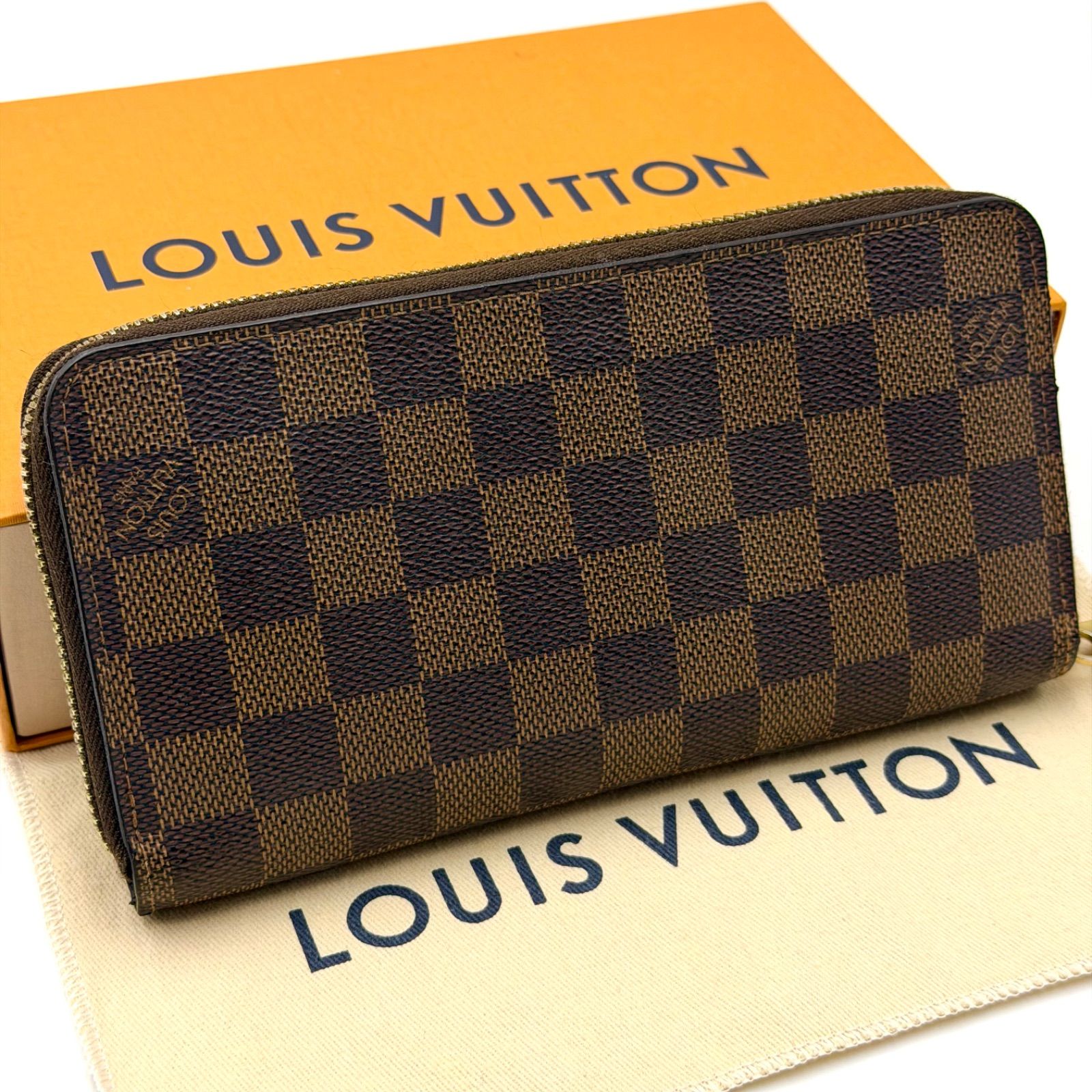 ルイヴィトン LOUIS VUITTON ダミエ ジッピーウォレット 長財布 