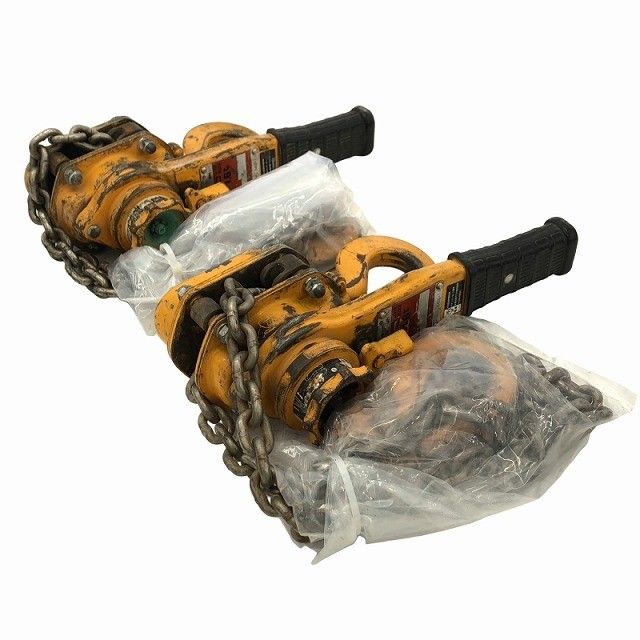 ☆比較的綺麗2点セット☆KITO キトー レバーブロック L5型 LB016 荷重 