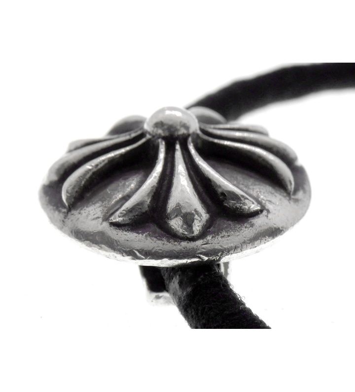 CHROME HEARTSクロムハーツ クロスボールボタンヘアゴム シルバー Chrome Hearts - クロムハーツ HAIRBAND/クロスボールボタンヘアゴム