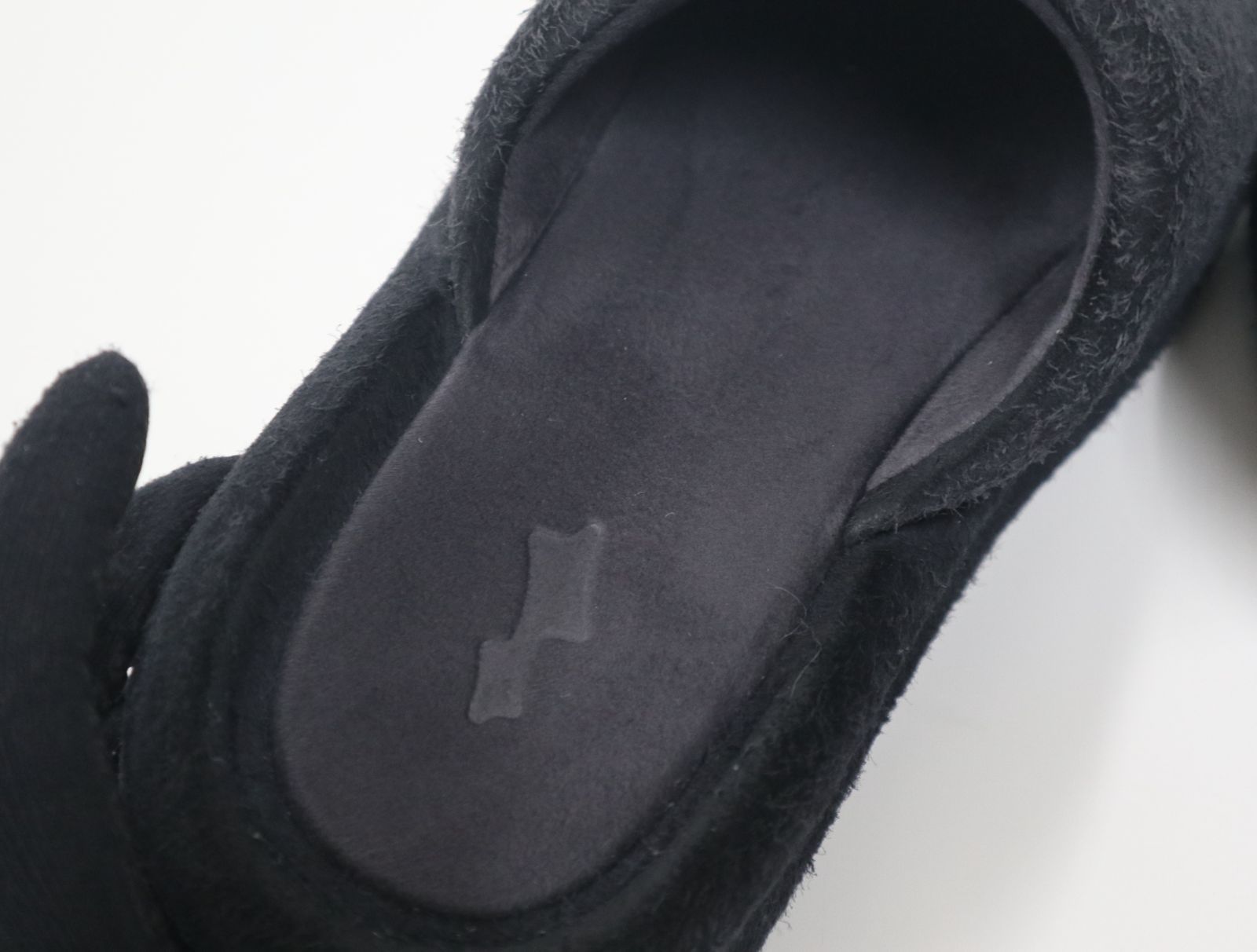 SKYLRK スカイラーク REST SLIPPER HAIRY SUEDE JET サイズ27.5cm 極上 