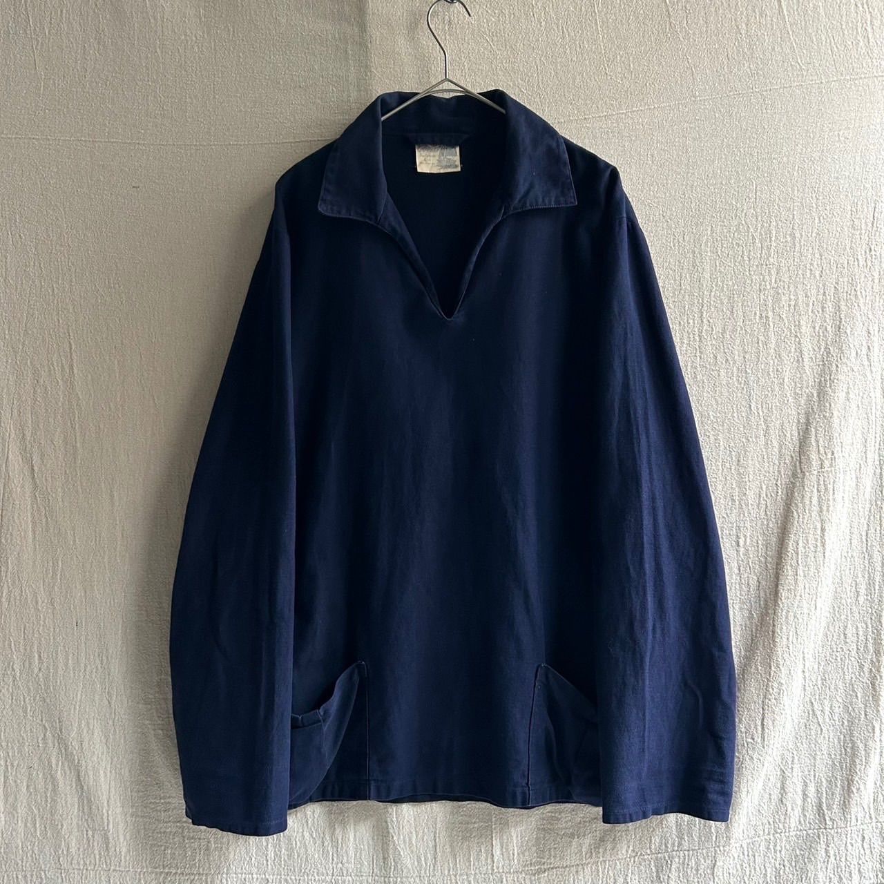 イングランド製 70s Vintage フィッシャーマン スモック/ L イングランド製 70s Vintage フィッシャーマン スモック/ L