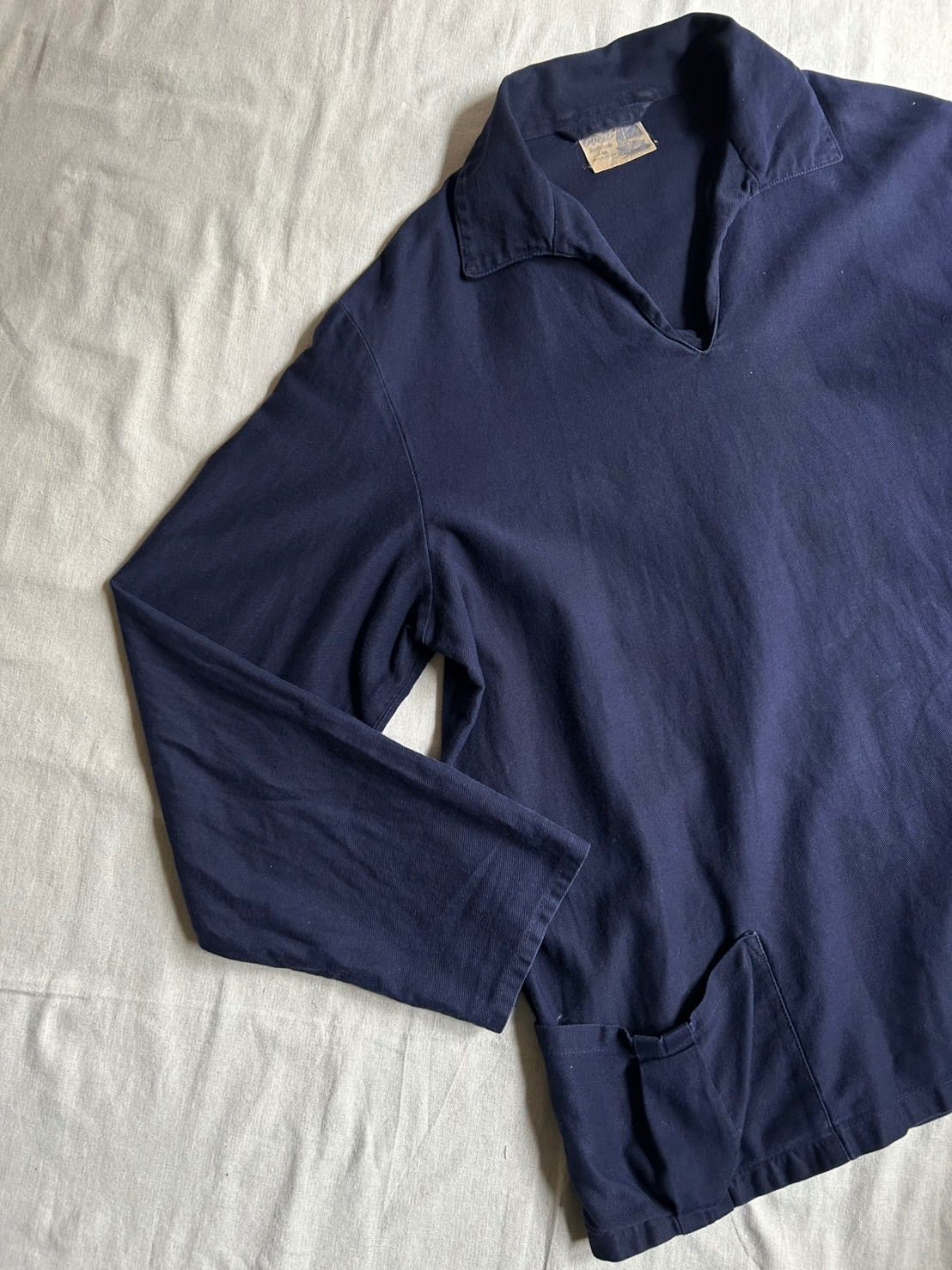 イングランド製 70s Vintage フィッシャーマン スモック/ L イングランド製 70s Vintage フィッシャーマン スモック/ L