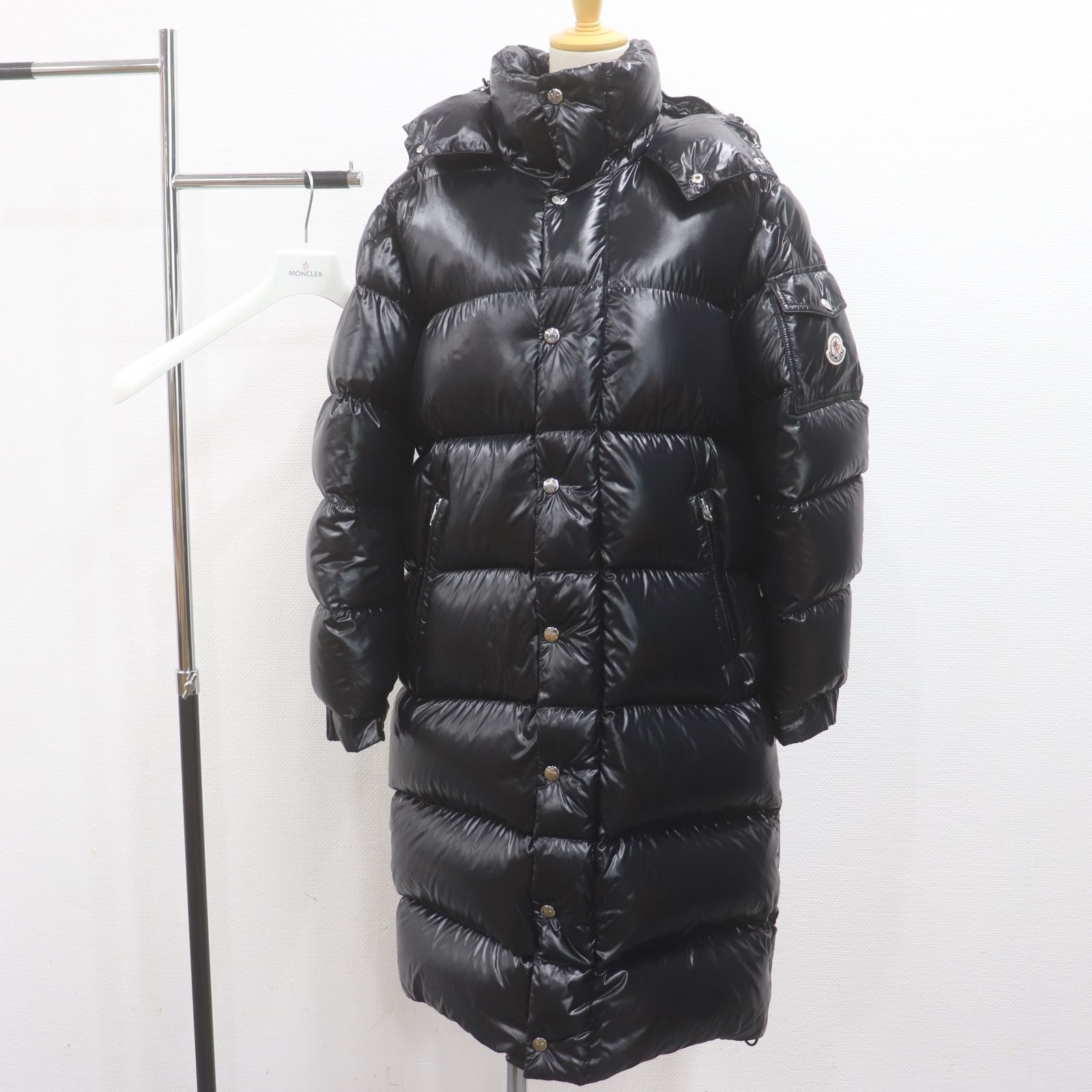 IT6J561KPTW4 国内正規品 MONCLER モンクレール HANOVERIAN GIUBBOTTO JACKET ブラック メンズ サイズ 1 IT6J561KPTW4 国内正規品 MONCLER モンクレール HANOVERIAN GIUBBOTTO