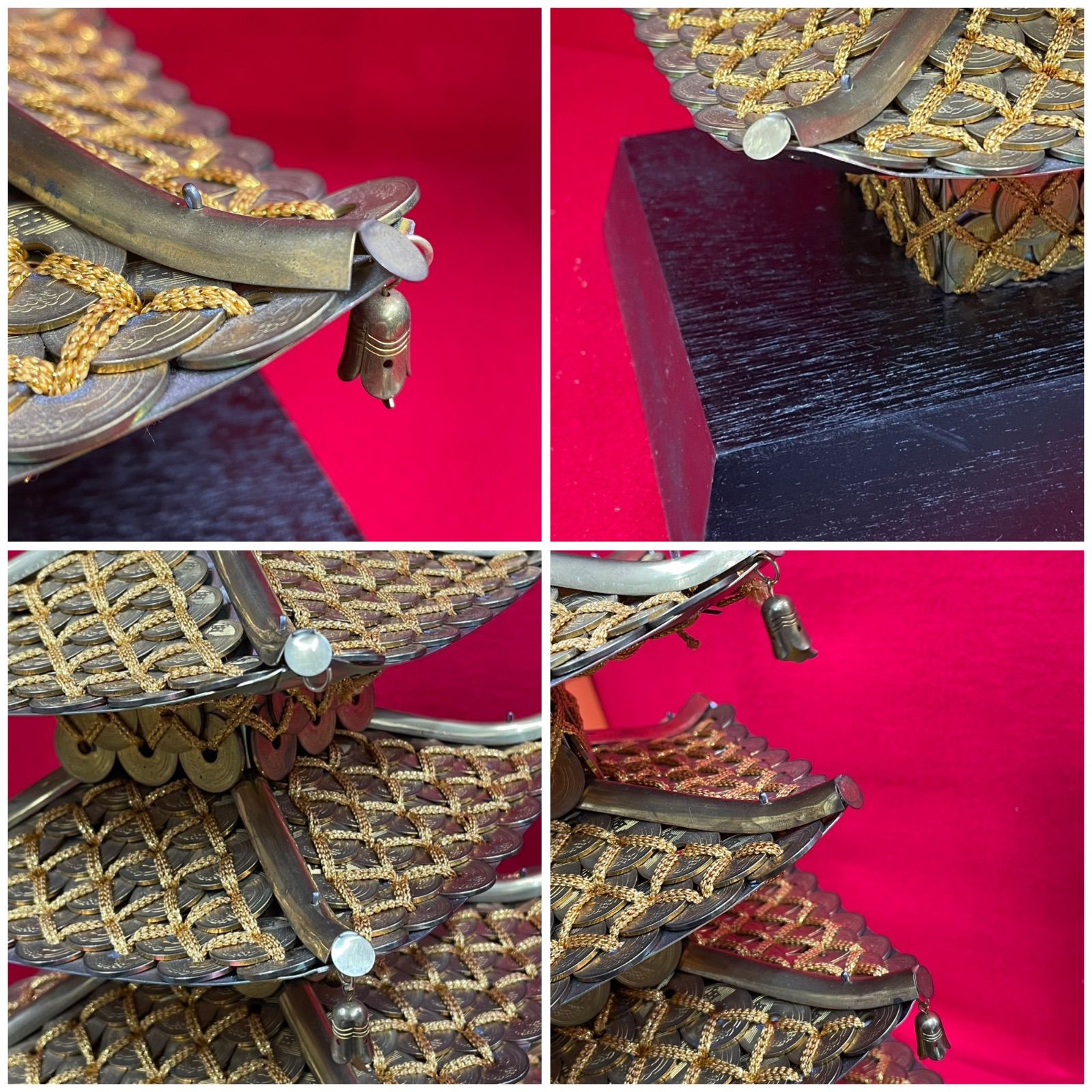 五円玉細工 5円玉アート 五重塔 置物 工芸品 縁起物 オブジェ x - メルカリ 五円玉細工 5円玉アート 五重塔 置物 工芸品 縁起物 オブジェ x - メルカリ
